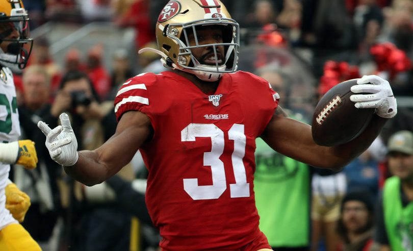 Raheem Mostert features in a lot of Super Bowl prop bets