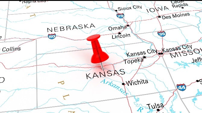 kansas map